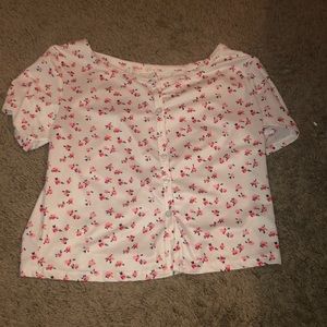 Floral zelly top dupe